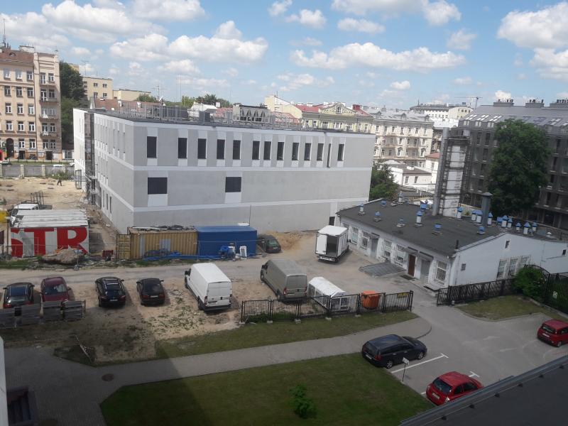 ul. Radziwiłłowska - stan prac: maj 2018