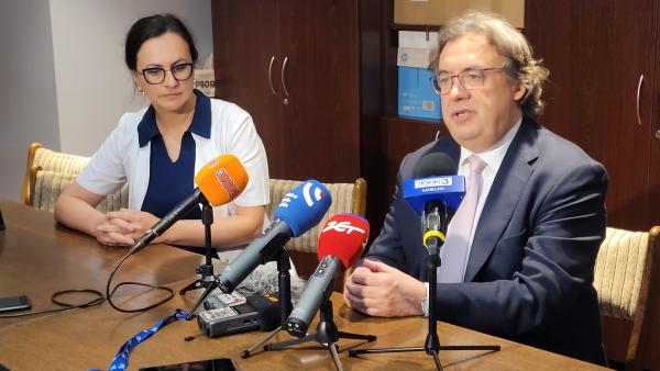 Prof. Robert Rejdak oraz Prof. Katarzyna Nowomiejska