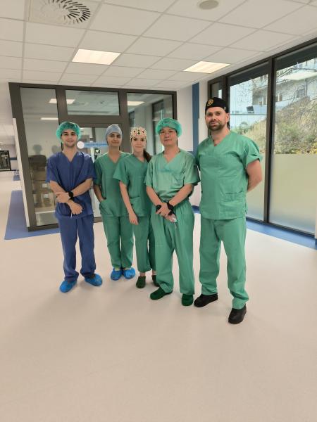 Zespół lekarzy Kliniki Chirurgii Onkologicznej USK 1