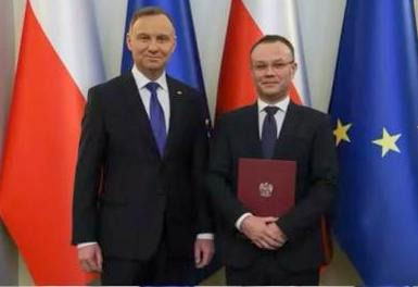 Prof. Mirosław Czuczwar z Prezydentem Andrzejem Dudą