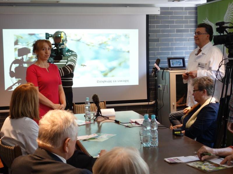 spotkanie z pacjentami / Klinika Okulistyki Ogólnej