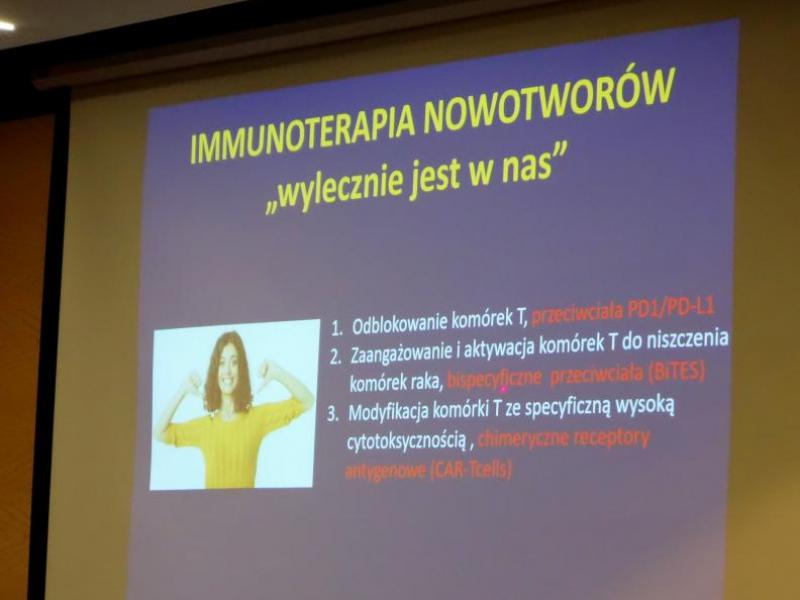 slajd z wystąpienia prof.dr hab.n.med. Aleksander Skotnickiego