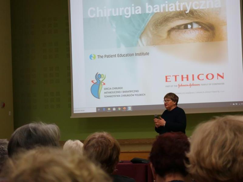 akcja prozdrowotna SPSK1 dla seniorów z Uniwersytetu III Wieku (dr Krystyna Abramowicz)