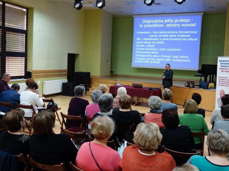 akcja prozdrowotna SPSK1 dla seniorów z Uniwersytetu III Wieku (dr Paweł Bury)