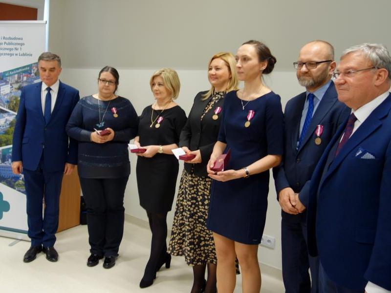 Otwarcie Klinik Psychiatrii po przebudowie / wręczenie medali pracownikom - 16.12.2019