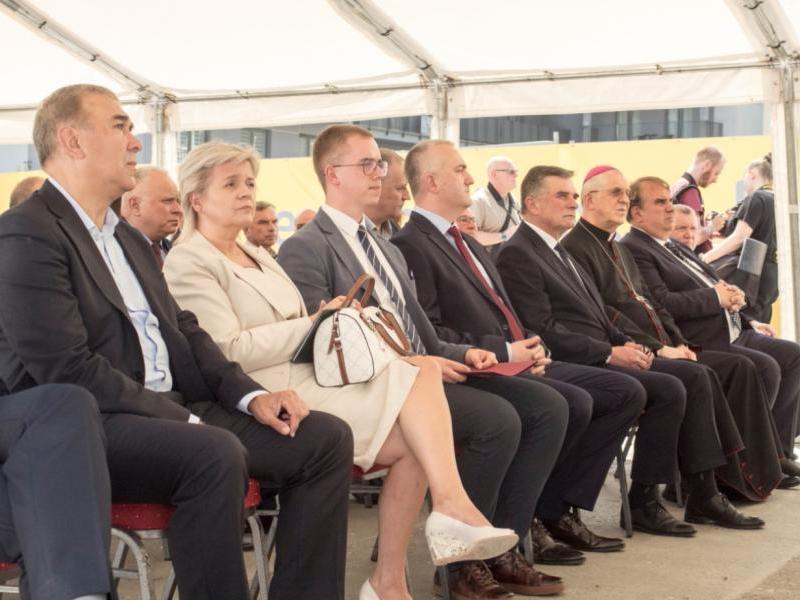uroczystość zawieszenia wiechy SPSK1 (6.07.21)