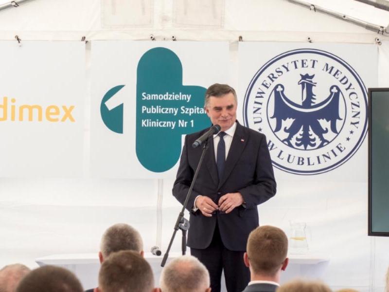 uroczystość zawieszenia wiechy SPSK1 (6.07.21)
