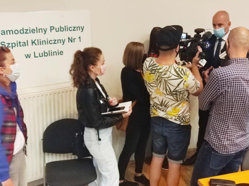 przyznanie dotacji z MZ na dalszy rozwój okulistyki w SPSK 1
