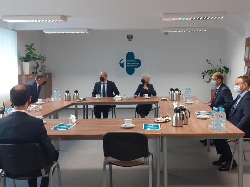 wizyta Ministra Zdrowia w SPSK 1