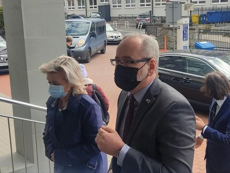 wizyta ministra zdrowia w SPSK1