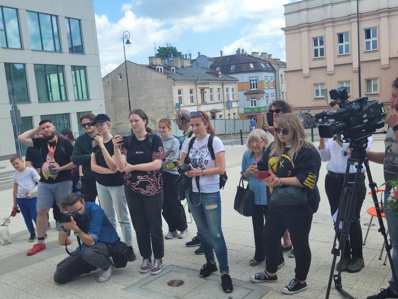 odsłonięcie figurki Marianny Szarytki - 29.06.2023 (fot. A. Guzowska)