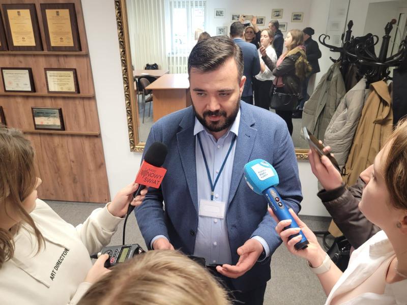 briefing prasowy w USK1 w Lublinie - ginekologia onkologiczna 29.02.2024 (fot.A.Guzowska)