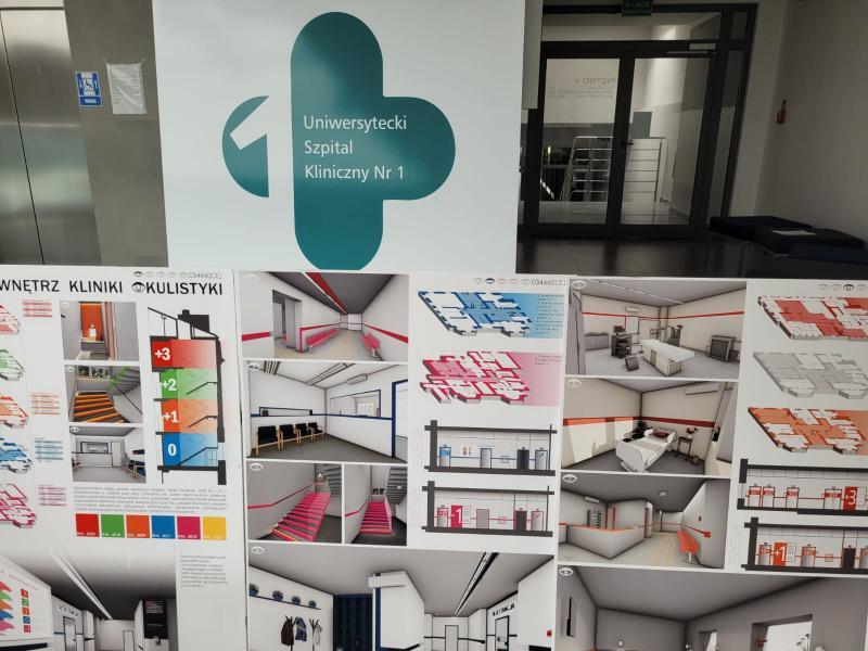 rozstrzygnięcie konkursu na aranżację kolorystyczną budynku Klinik Okulistyki (fot. Anna Guzowska)