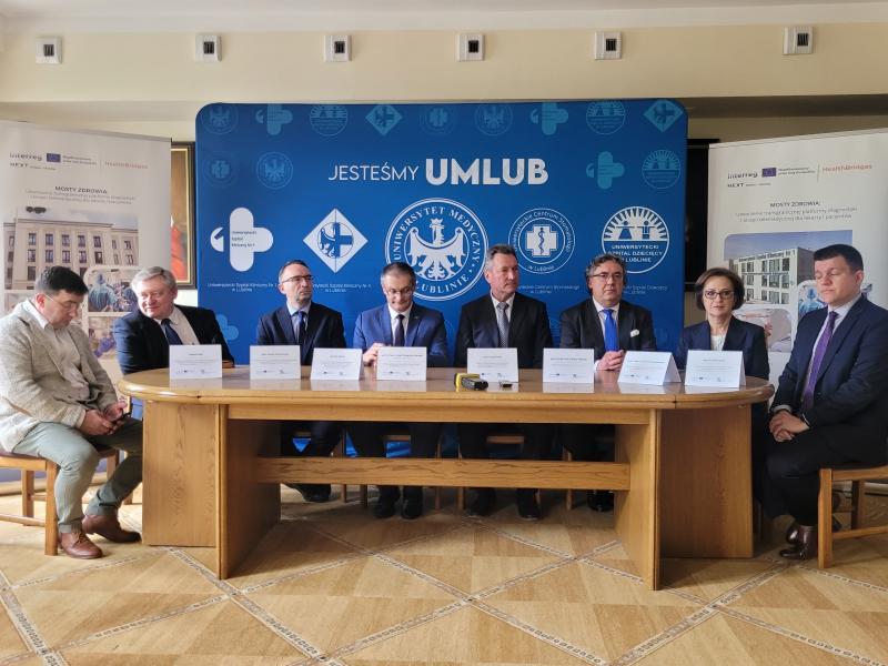 konferencja prasowa dot. programu Interreg / 23.05.25 (fot. Anna Guzowska_USK1)