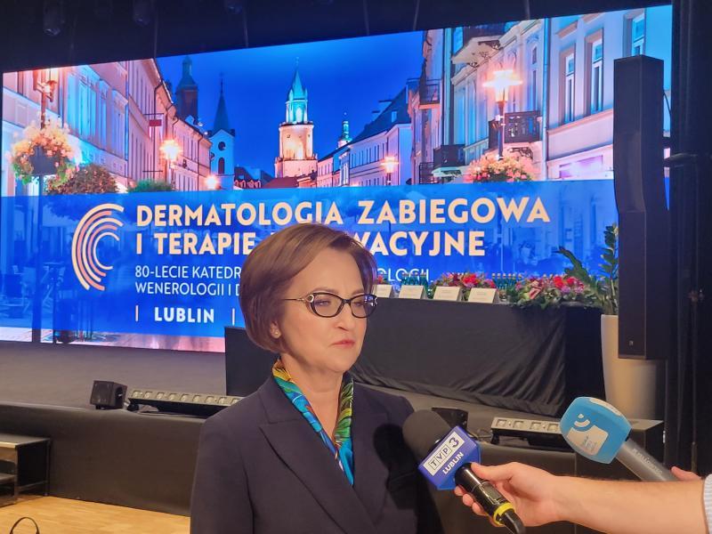 konferencja „Dermatologia zabiegowa i terapie innowacyjne” / 22.05.25 (fot. Anna Guzowska_USK1)