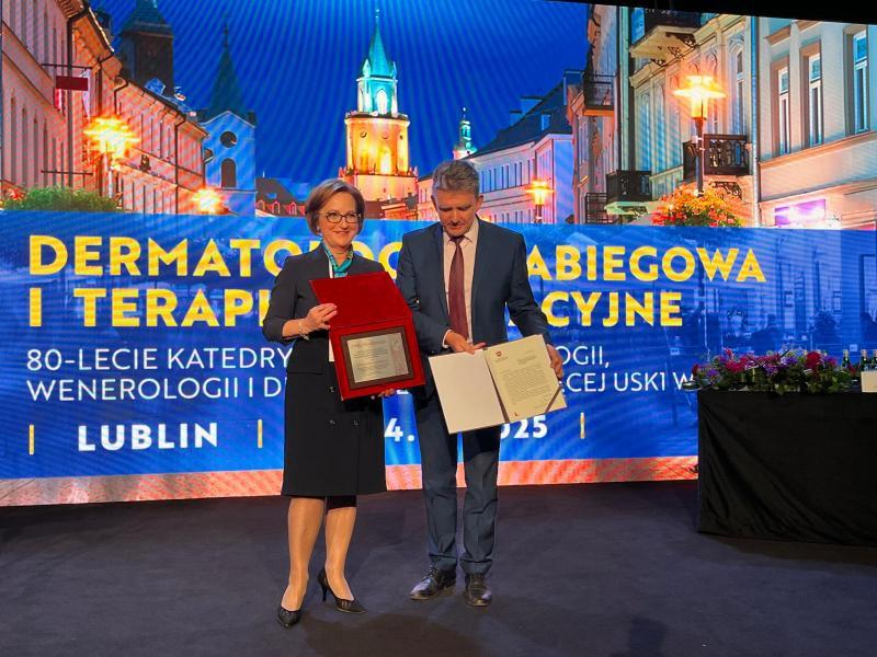 konferencja „Dermatologia zabiegowa i terapie innowacyjne” / 22.05.25 (fot. Anna Guzowska_USK1)