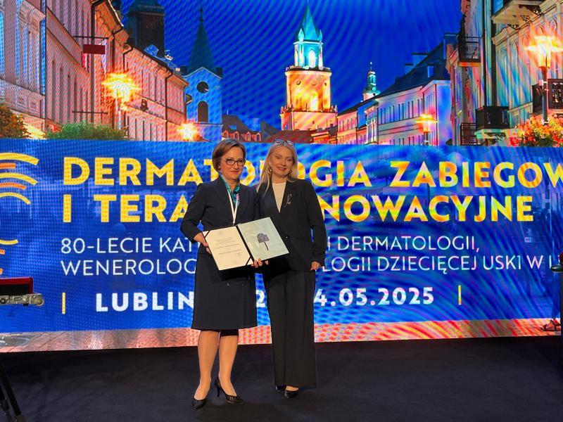 konferencja „Dermatologia zabiegowa i terapie innowacyjne” / 22.05.25 (fot. Anna Guzowska_USK1)