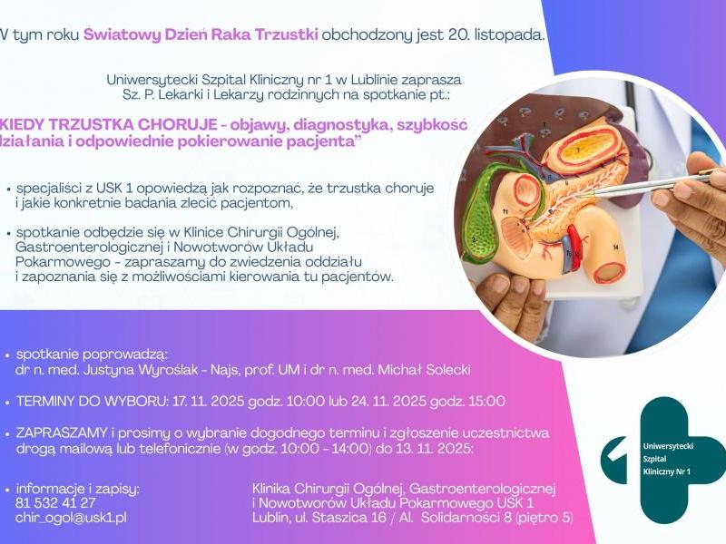 ulotka - zaproszenie na prelekcję