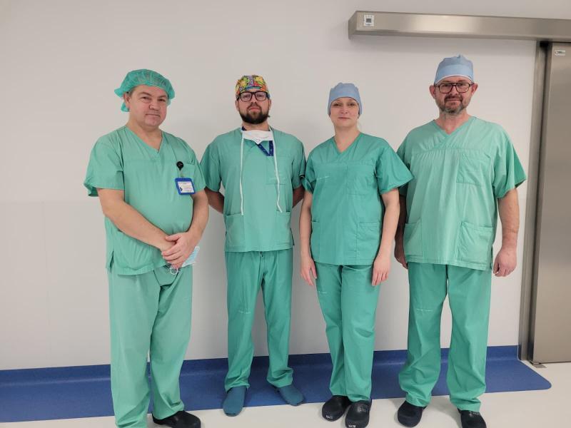 zespół Kliniki Chirurgii Ogólnej operujący raka trzustki_20.11.25 (fot. Anna Guzowska)