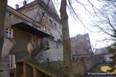 Staszica 16 od strony wewnętrznego podwórka