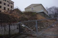 inwestycja przy Staszica 16: plac budowy 8.01.2020