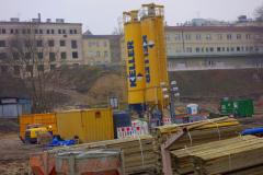 inwestycja przy Staszica 16: plac budowy 8.01.2020