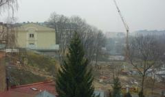 inwestycja przy Staszica 16: plac budowy 8.01.2020