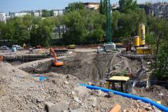 etap inwestycji przy ul. Staszica 16 - 11.05.2020