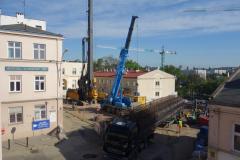 etap inwestycji przy ul. Staszica 16 - 13.05.2020