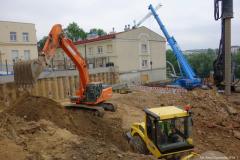 plac budowy Staszica 16 - 10.06.20