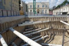Plac budowy Staszica 16 - 7.08.2020
