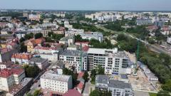 nowy budynek Szpitala przy ul. Staszica 16- zdjęcia z drona (lipiec 2021)