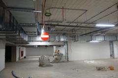 6.06.22: Nowy budynek SPSK 1 - parking podziemny (fot.A.Guzowska)