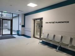 Nowy budynek G-16: kolorystyka kondygnacji (fot. A.Guzowska / 11.-12. 2023)