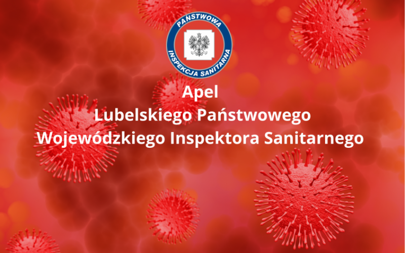 Apel Wojew. Inspektora Sanitarnego