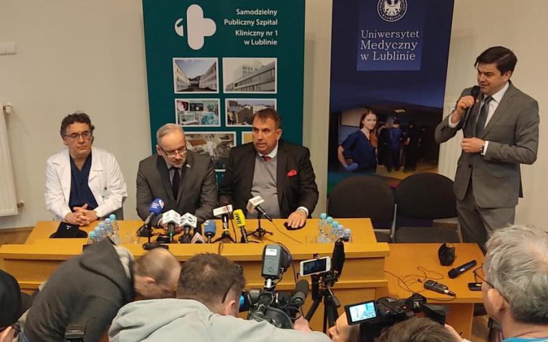 konferencja prasowa w SPSK1 / 12.04.