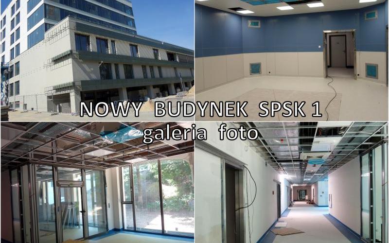 nowy budynek SPSK1 - galeria zdjęć z budowy