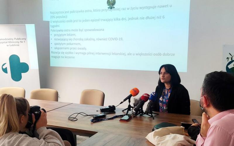 konferencja prasowa - Światowy Dzień Pokrzywki