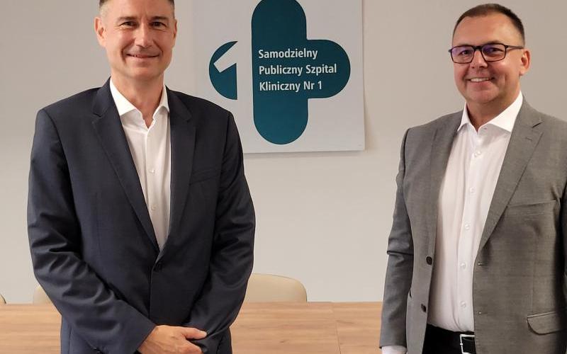 prof. Rafał Tarkowski i prof. Grzegorz Polak