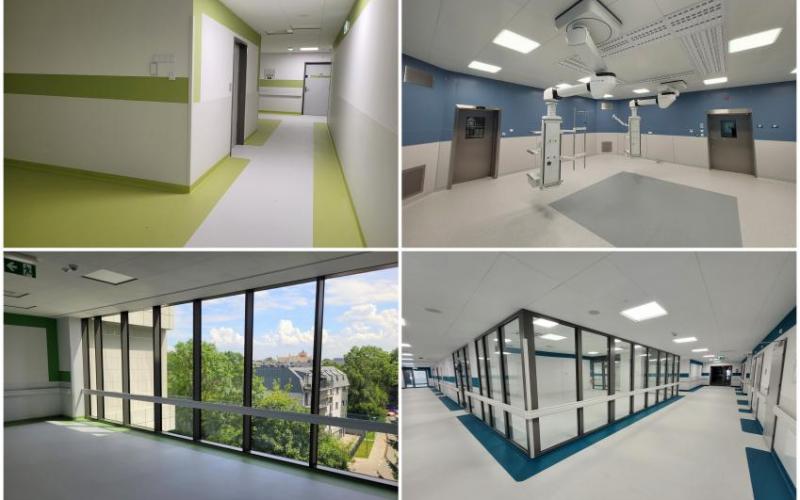 wnętrza nowego budynku SPSK 1