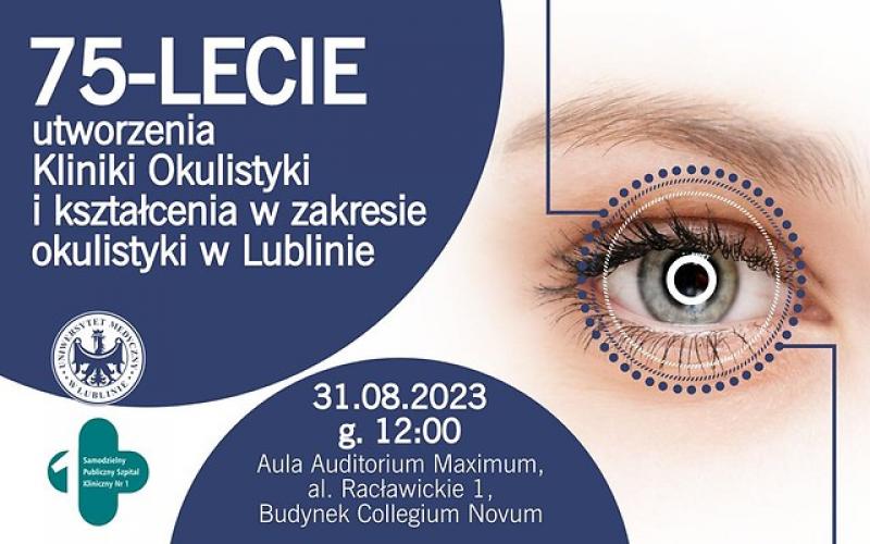 jubileusz 75 lat okulistyki