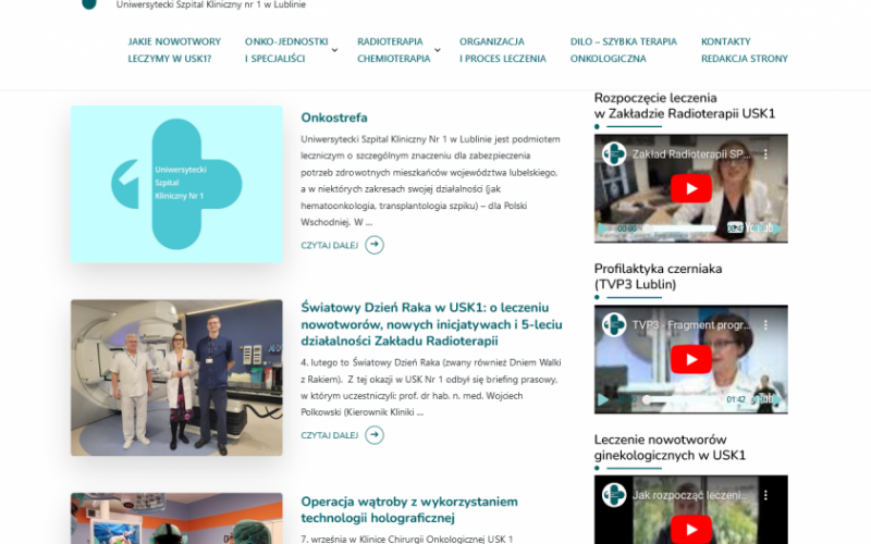 Onkostrefa - strona główna