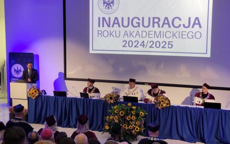 Inauguracja roku akademickiego 2024/25 w UM w Lublinie (fot. A.Guzowska)