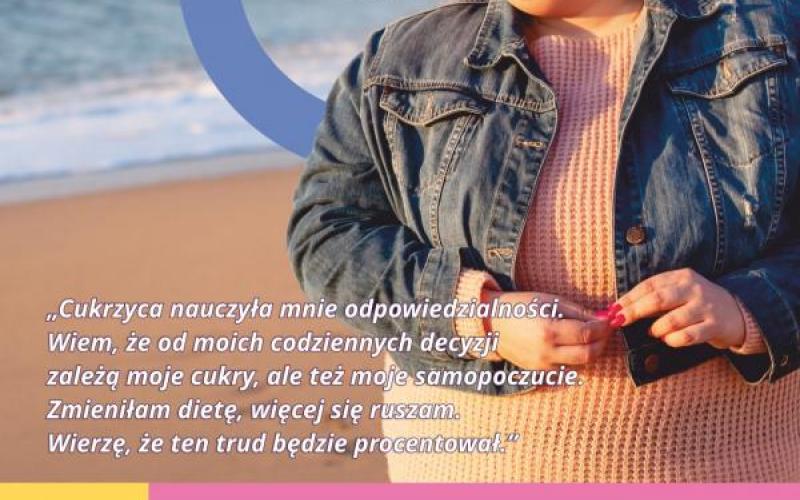 plakat Światowy Dzień Cukrzycy 2024