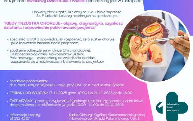 ulotka - zaproszenie na prelekcję